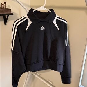 Adidas Black Loose Fit Top